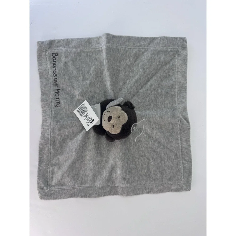 Carters Monkey Baby Security Blanket 